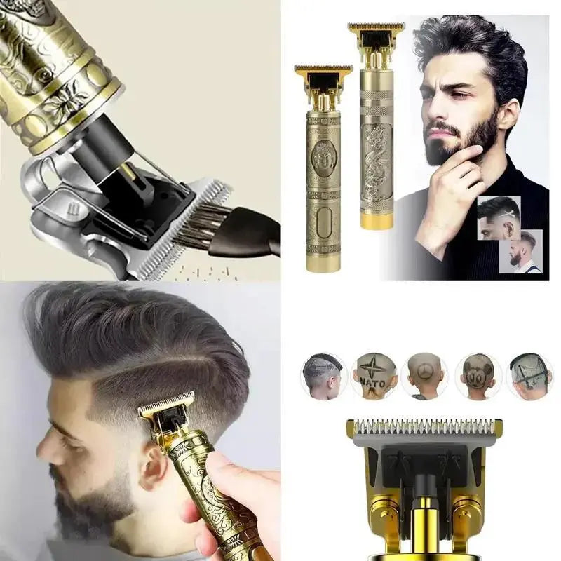 Máquina de barbear masculina - BarberPro Precision